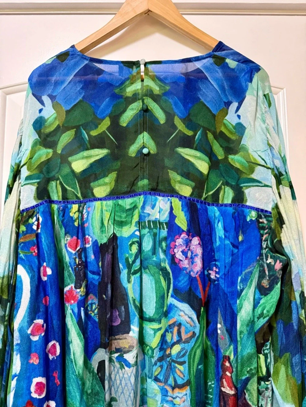 Anthropologie Bl^nk Miranda Peasant Blouse 2X - Picture 10 of 12